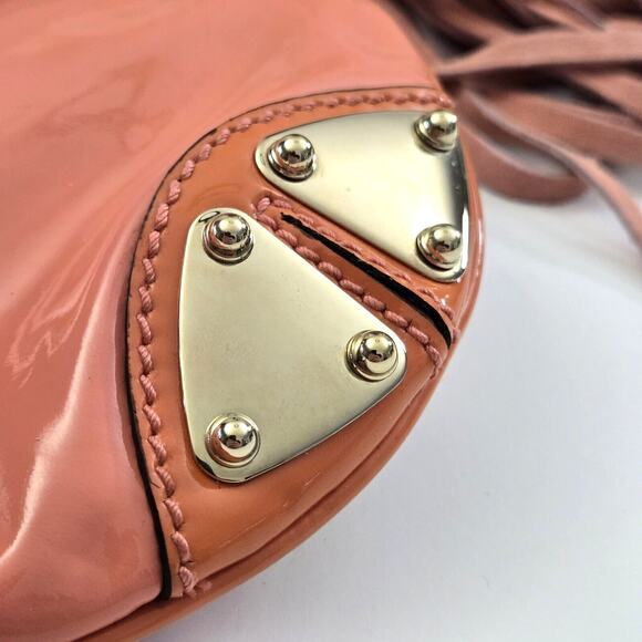 Gucci Patent Leather Mini Indy Handle Bag Pink With Original Dustbag - Small - Picture 7 of 15